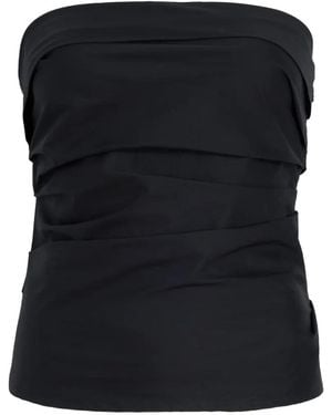 Proenza Schouler Maisy Strapless Top - Black
