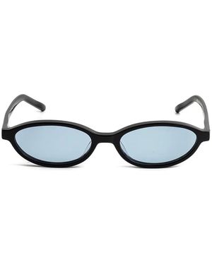 Kaleos Eyehunters Summerspring Oval-Frame Sunglasses - White