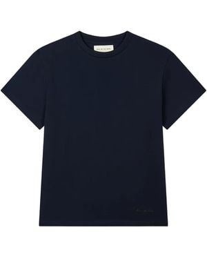MAN ON THE BOON. Camiseta de corte clásico - Azul
