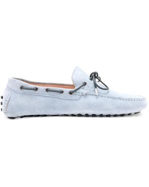 Forsa Mocassins Frederick En Daim - Blanc