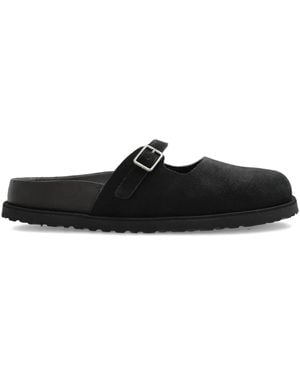 Birkenstock X Become Berlin Maria Suede Mules - Zwart