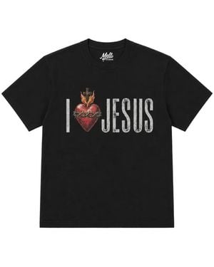 Melt Graphic-Print T-Shirt - Black