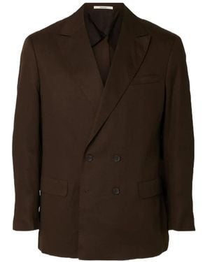 SELECTED Kim Double-Breasted Blazer - Brown