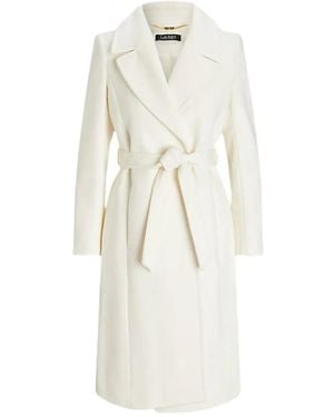 Ralph Lauren Belted Coat - White