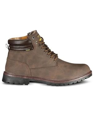 Gas Lace-Up Hiking Boots - Brown