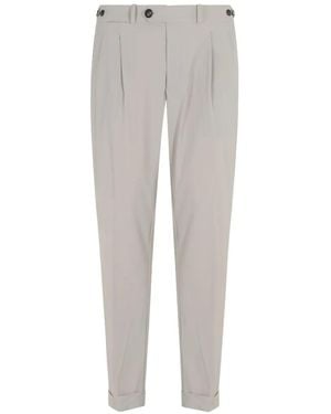 Rrd Pleated Trousers - Grey
