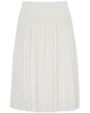 Rohe Pleated Maxi Skirt - White