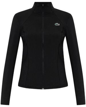 Lacoste Sport Slim Fit Midlayer Jacket - Black