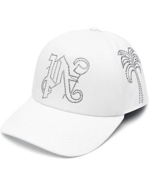 Palm Angels Hats - White