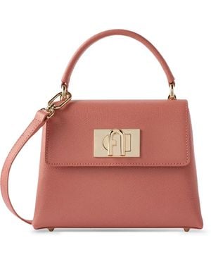 Furla 1927 Arch Logo Tote Bag - Pink