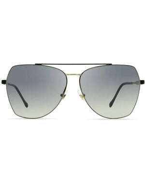 Longines Gradient-Lenses Pilot-Frame Sunglasses - Grey