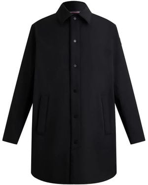 Fusalp Single-Breasted Button Coat - Black