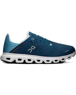 On Shoes Cloud 6 Coast "Tempest/Niagara" Sneakers - Blue