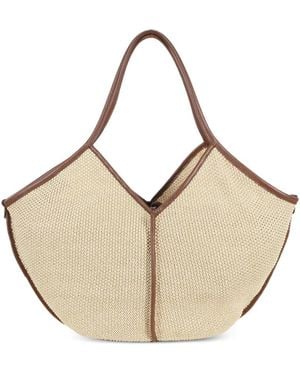 Hereu Calella Rafia Tote - Natural
