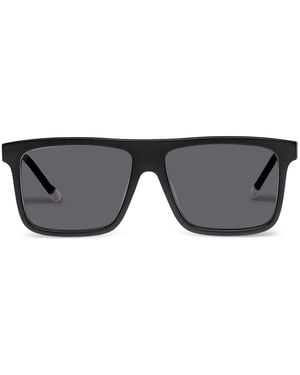 Le Specs Square-Frame Sunglasses - Grey