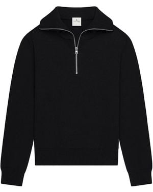 Courreges Trucker Wool Jumper - Black