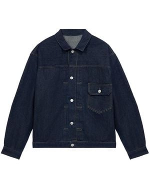 Fortela Type Pocket Denim Jacket - Blue
