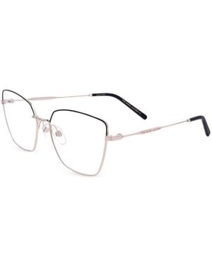 Marc Jacobs Geometric-Frame Glasses - Natural
