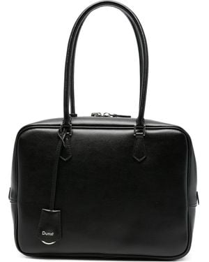 DUNST Top-Handle Zip-Fastening Shoulder Bag - Black