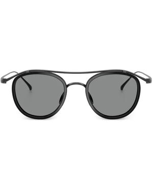 Giorgio Armani Round-Frame Sunglasses - Grey