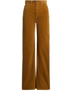 Polo Ralph Lauren High-Waisted Trousers - Brown