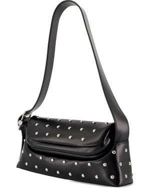 OSOI Folder Brot Stud-Embellished Shoulder Bag - Black