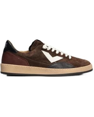 4b12 Playnew Sneakers Mit Einsätzen - Braun