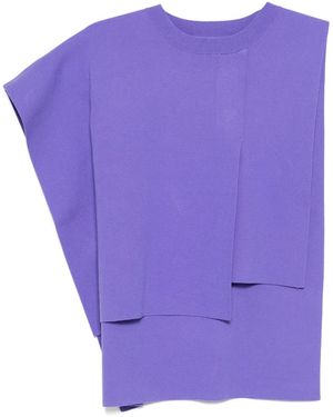Enfold Asymmetrische Weste - Lila