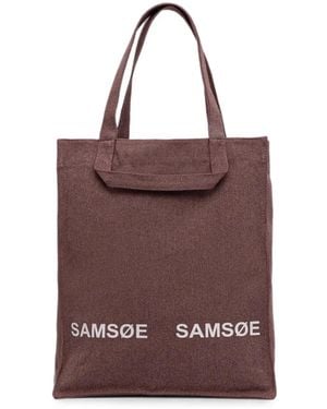 Samsøe & Samsøe Saluca Tote Bag - Purple