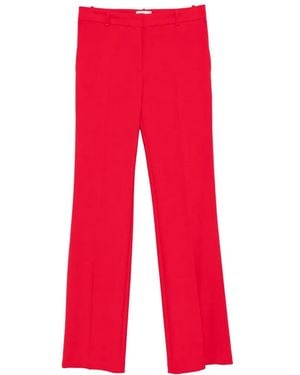 Elisabetta Franchi Pressed-Crease Tailored Pants