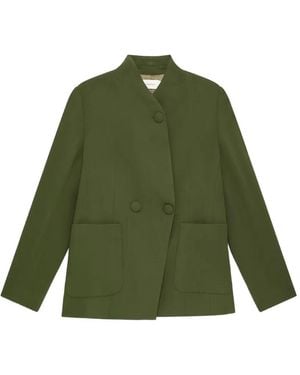 Maliparmi Blazer À Boutonnière Croisée - Vert