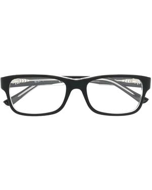 Ray-Ban スクエア眼鏡フレーム - ブラウン