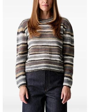 A.P.C. Striped Jumper - Brown