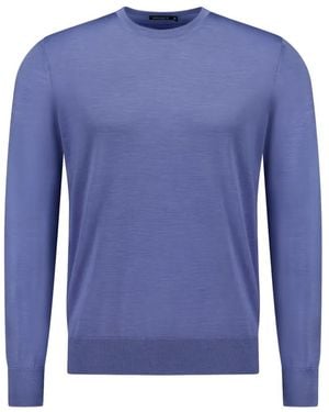 ZEGNA Crew-Neck Jumper - Blue