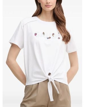 GAUDI Camiseta De Manga Corta - Blanco