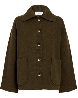 Proenza Schouler Nelly Melange-Knit Cardigan - Brown