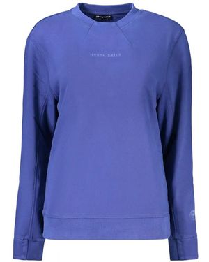 North Sails Logo-Print Sweatshirt - Blue