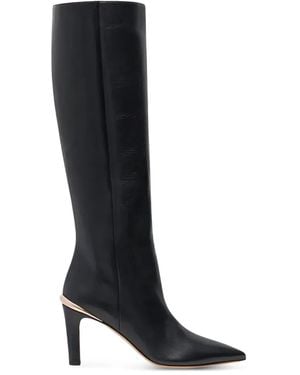 Gabriela Hearst 89mm Aura Leather Boots - Black