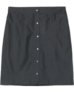 Paloma Wool Minigonna Con Bottoni - Nero