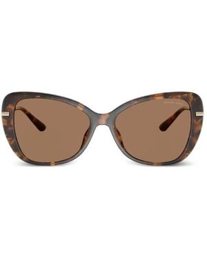 Michael Kors Saint Croix Cat-Eye Sunglasses - Brown