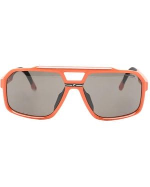 Carrera Geometric-Frame Sunglasses - Pink