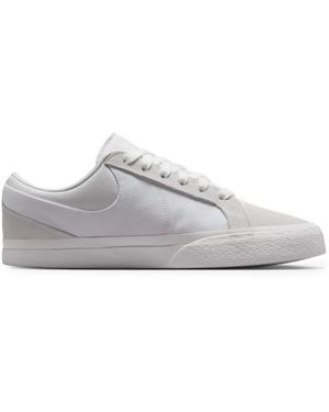 Nike Baskets Blazy À Empiècements - Blanc