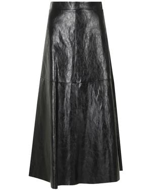 FEDERICA TOSI Crinkled-Effect A-Line Skirt - Grey