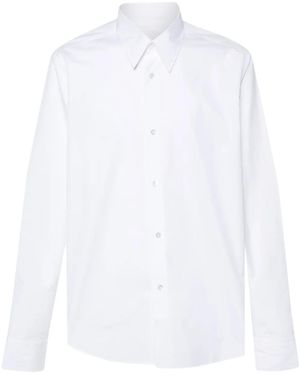 Lanvin Long-sleeve Cotton Shirt - White