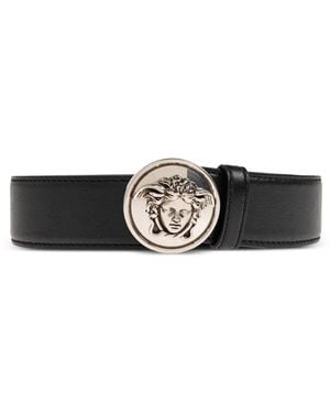 Versace Riem Met Logogesp - Wit