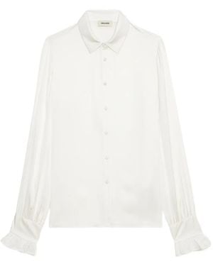 Zadig & Voltaire Thely Long-Sleeve Shirt - White