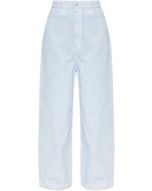 Issey Miyake Button Trousers - Blue