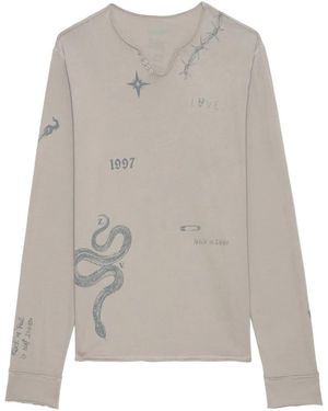Zadig & Voltaire Tommy T-Shirt - Grau