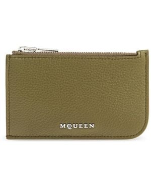 McQueen Sling Card Holder - Green