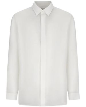 Lardini Long-Sleeve Shirt - White